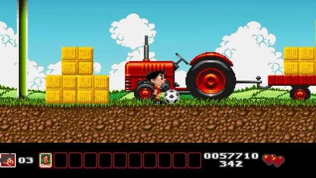 Soccer Kid Gameplay Screenshot