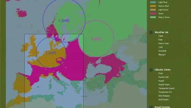Gary Grigsby's War in the West Gameplay Screenshot