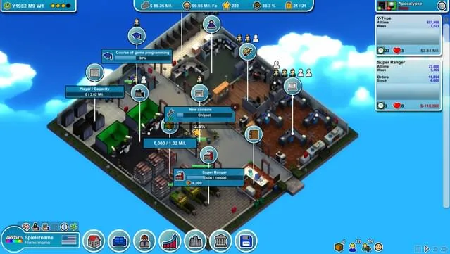 Mad Games Tycoon PC Screenshot