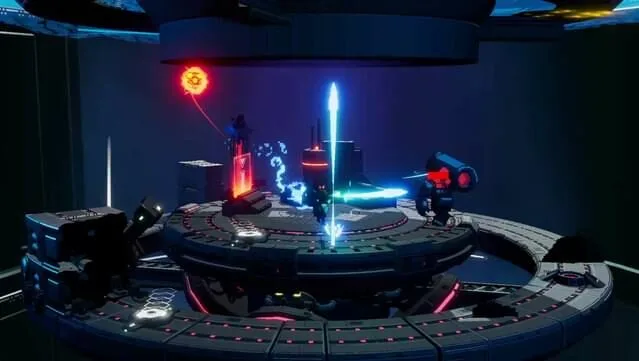 Orbital Bullet – The 360° Rogue-lite Gameplay Screenshot