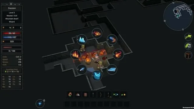 Ultimate ADOM – Caverns of Chaos Gameplay Screenshot