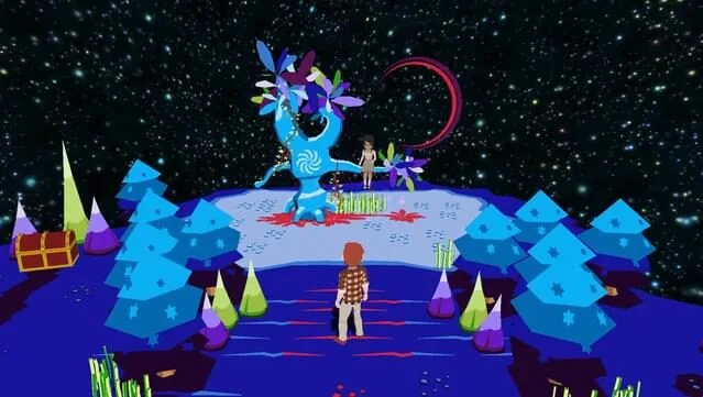 YIIK: A Postmodern RPG Gameplay Screenshot