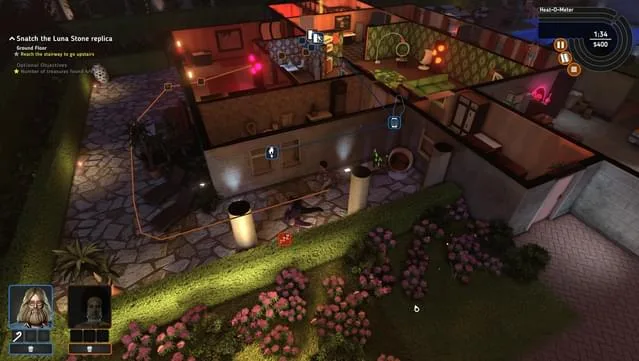 Crookz – The Big Heist Gameplay Screenshot