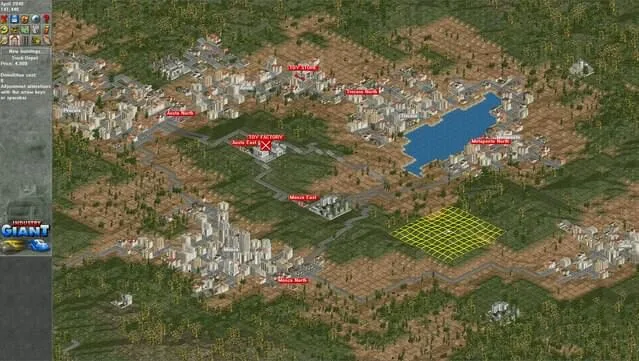 Industry Giant PC Screenshot