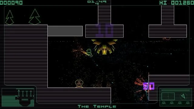 Terra Lander Gameplay Screenshot
