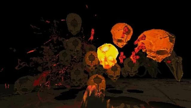 Devil Daggers Gameplay Screenshot