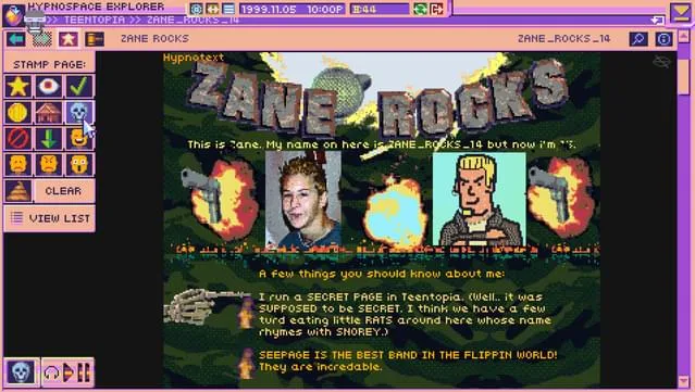 Hypnospace Outlaw PC Screenshot
