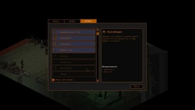 UnderRail Gameplay Screenshot