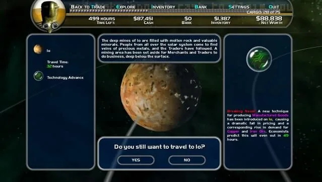 Space Trader: Merchant Marine PC Screenshot