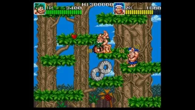 Retro Classix: Joe & Mac – Caveman Ninja Gameplay Screenshot