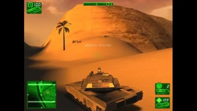 Desert Thunder Gameplay Screenshot