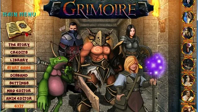 Grimoire : Heralds of the Winged Exemplar PC Screenshot