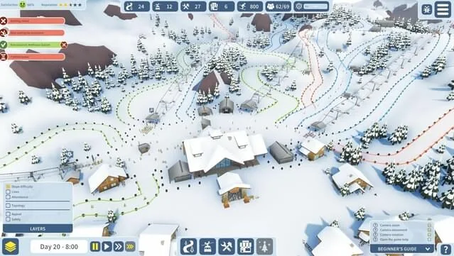 Snowtopia: Ski Resort Builder PC Screenshot