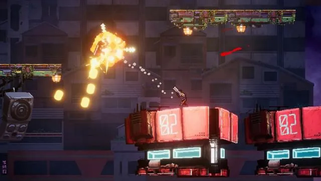 Black Future '88 Gameplay Screenshot